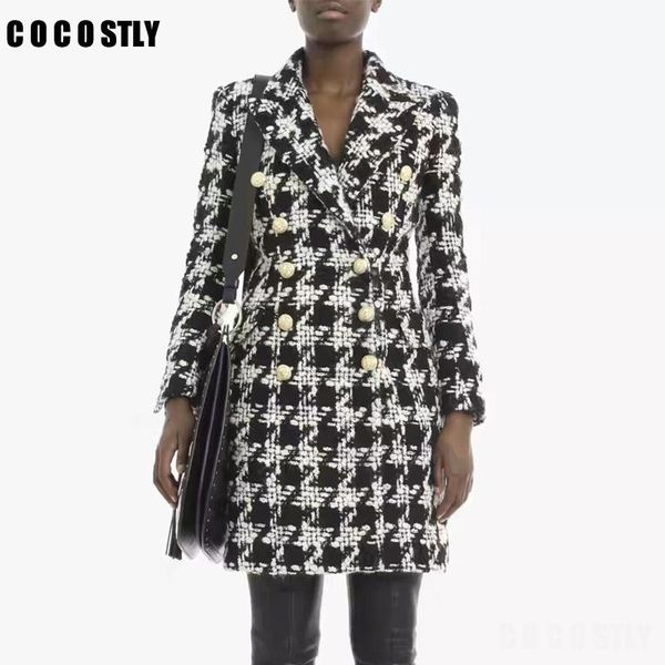 women's wool & blends 2021 winter coat long woolen double breasted slim type female autumn manteau femme, Black
women's wool & blends 2021 winter coat long woolen double breasted slim type female autumn manteau femme, Black