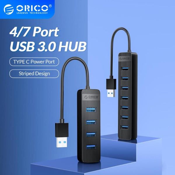 orico mini usb 3.0 hub 4 7 ports usb 3.0 splitter high speed otg adapter with type c power supply port for computer accessories
orico mini usb 3.0 hub 4 7 ports usb 3.0 splitter high speed otg adapter with type c power supply port for computer accessories
