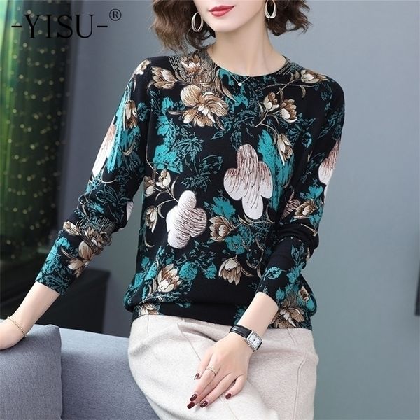 yisu sweaters women o neck long sleeve keep warm pullover autumn winter new fashion flower pattern printed sweater women 201130, White;black
yisu sweaters women o neck long sleeve keep warm pullover autumn winter new fashion flower pattern printed sweater women 201130, White;black
