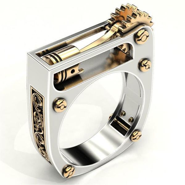 wedding rings fashion steampunk gears cool clock style ethnic vintage steam punk jewelry ring, Slivery;golden
wedding rings fashion steampunk gears cool clock style ethnic vintage steam punk jewelry ring, Slivery;golden
