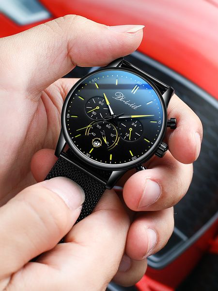 european and american fashion high-end diz watch mens three eyes and six needles multi-functional mens watch sports fashion luminous watch s, Slivery;brown
european and american fashion high-end diz watch mens three eyes and six needles multi-functional mens watch sports fashion luminous watch s, Slivery;brown