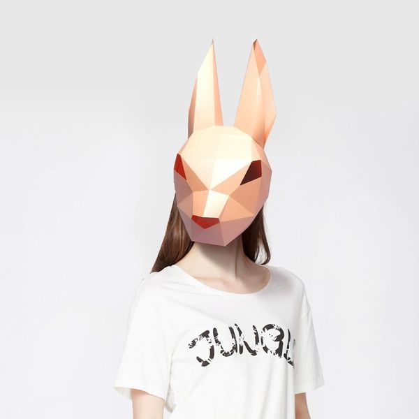3d cosplay animal costume bunny fashion rabbit diy paper craft model mask christmas halloween prom party gift
3d cosplay animal costume bunny fashion rabbit diy paper craft model mask christmas halloween prom party gift