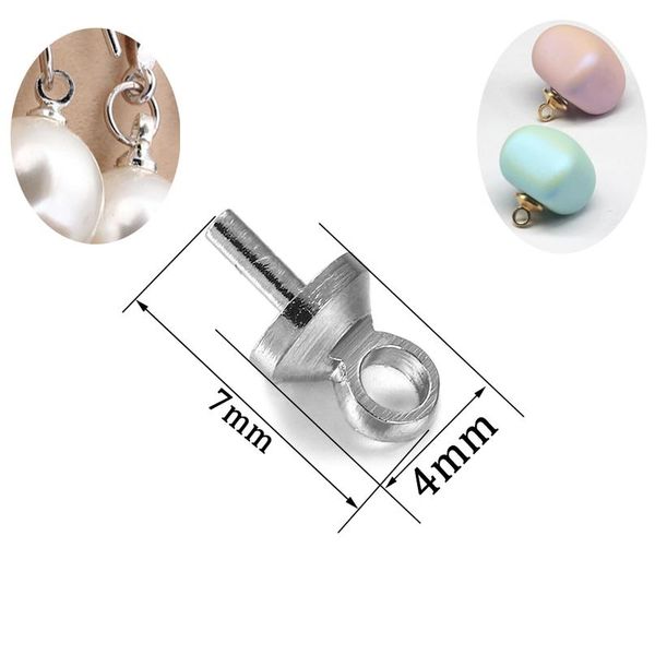50-100pcs/lot brass half hole charms eye pins beads end caps drilled pendant bails findings connectors for jewelry jllxob, Silver
50-100pcs/lot brass half hole charms eye pins beads end caps drilled pendant bails findings connectors for jewelry jllxob, Silver