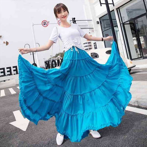 bohemian maxi skirt long big swing gypsy high waist empire burgundy red yellow blue solid colors dancing pleated skirt, Black
bohemian maxi skirt long big swing gypsy high waist empire burgundy red yellow blue solid colors dancing pleated skirt, Black