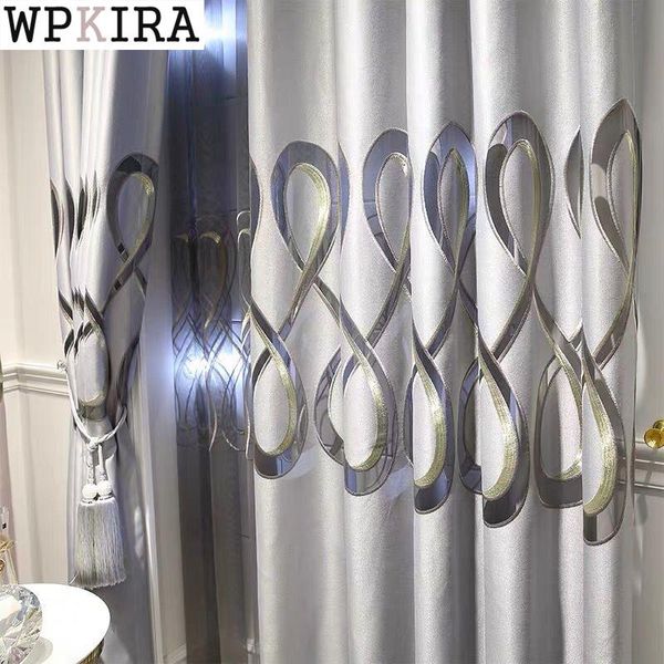 hollow embroidery luxury gray curtain for living room geometric drape french window sheer fabric shade curtain fashion z499#c
hollow embroidery luxury gray curtain for living room geometric drape french window sheer fabric shade curtain fashion z499#c
