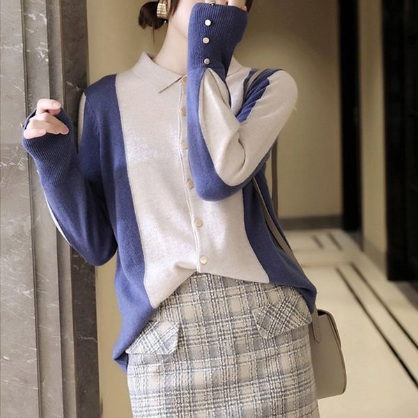 2021 new korean version sweater fashion simplicity autumn winter artificial wool lapel long sleeve cardigan 0m0e, White;black
2021 new korean version sweater fashion simplicity autumn winter artificial wool lapel long sleeve cardigan 0m0e, White;black