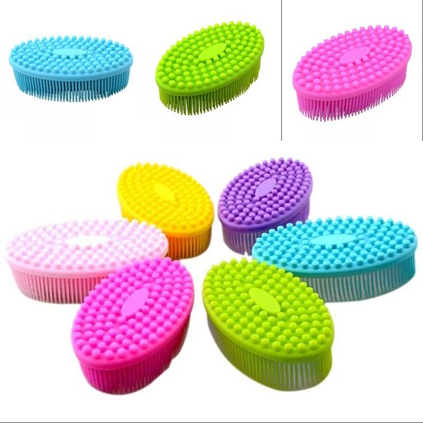 silicone elliptical bath brush no handle cleaning soft shower brushes home body bathing antiskid kid washing gadgets 7 5ws g2
silicone elliptical bath brush no handle cleaning soft shower brushes home body bathing antiskid kid washing gadgets 7 5ws g2