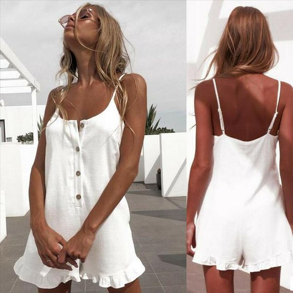 women sleeveless solid off shouder jumpsuit romper summer beach casual clubwear wide leg outfits drop shipping, Black;white
women sleeveless solid off shouder jumpsuit romper summer beach casual clubwear wide leg outfits drop shipping, Black;white