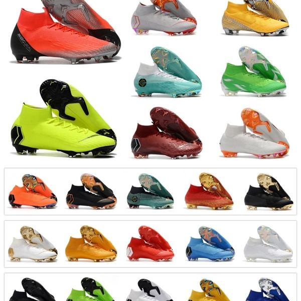 new mercurial superfly vi 360 elite fg kj 6 xii 12 cr7 ronaldo neymar mens high soccer shoes 20th football boots cleats size 39-45
new mercurial superfly vi 360 elite fg kj 6 xii 12 cr7 ronaldo neymar mens high soccer shoes 20th football boots cleats size 39-45