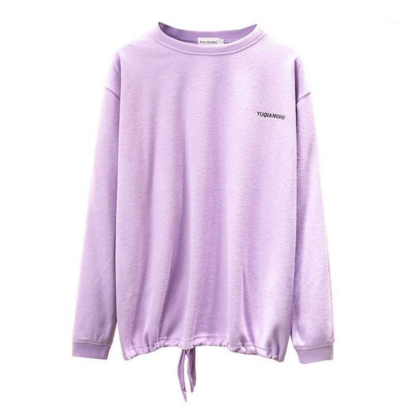 loose solid color women sweatshirt hoody long sleeved pullover casual pullovers female plus size hem drawstring camisola1, Black
loose solid color women sweatshirt hoody long sleeved pullover casual pullovers female plus size hem drawstring camisola1, Black