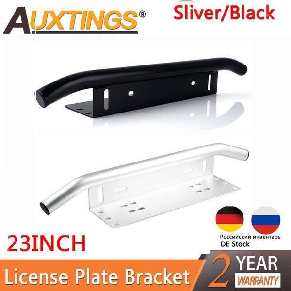 auxtings 23'' black sliver aluminum bull bar front bumper license plate mount bar light bracket kit for offroad atv 23inch1
auxtings 23'' black sliver aluminum bull bar front bumper license plate mount bar light bracket kit for offroad atv 23inch1