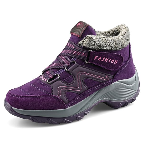 brand winter women boots warm plush women snow boots waterproof suede women ankle boots female wedge shoes zapatos de mujer 201021, Black
brand winter women boots warm plush women snow boots waterproof suede women ankle boots female wedge shoes zapatos de mujer 201021, Black