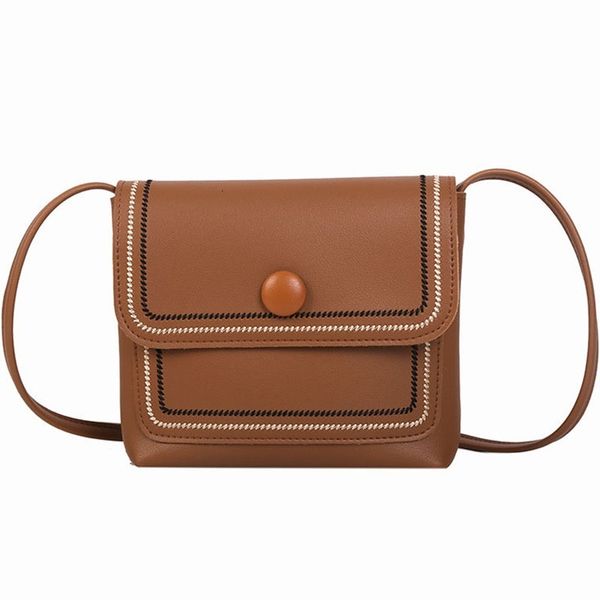 smooza new women bags simple thread flap bags casual wild messenger pu leather shoulder totes solid color female
smooza new women bags simple thread flap bags casual wild messenger pu leather shoulder totes solid color female