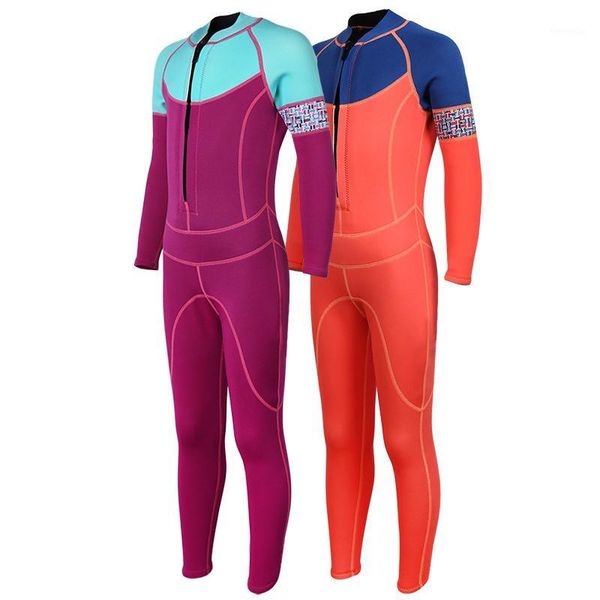 2020 new 2mm neoprene wetsuit kids long sleeve swimsuit warm children's one-piece diving suit for boys girls snorkeling clothes1
2020 new 2mm neoprene wetsuit kids long sleeve swimsuit warm children's one-piece diving suit for boys girls snorkeling clothes1