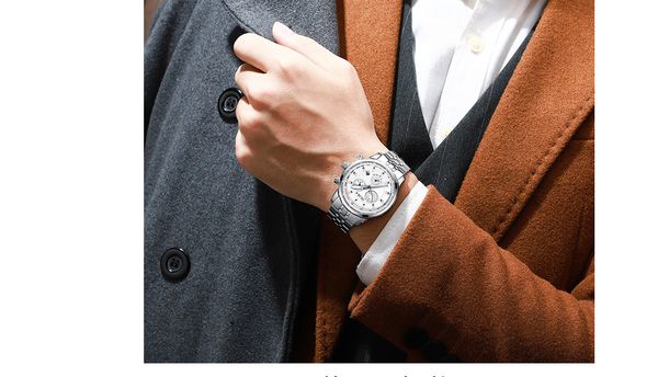 2021 lige casual sports watch for men brand luxury military leather wrist watches mens clocks fashion chronograph wristwatch, Slivery;brown
2021 lige casual sports watch for men brand luxury military leather wrist watches mens clocks fashion chronograph wristwatch, Slivery;brown