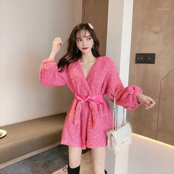 winter coat women warm faux fur lambswool plush coats korea fahion female outerwear clothing ladies short pink bandage jacket1, Black
winter coat women warm faux fur lambswool plush coats korea fahion female outerwear clothing ladies short pink bandage jacket1, Black