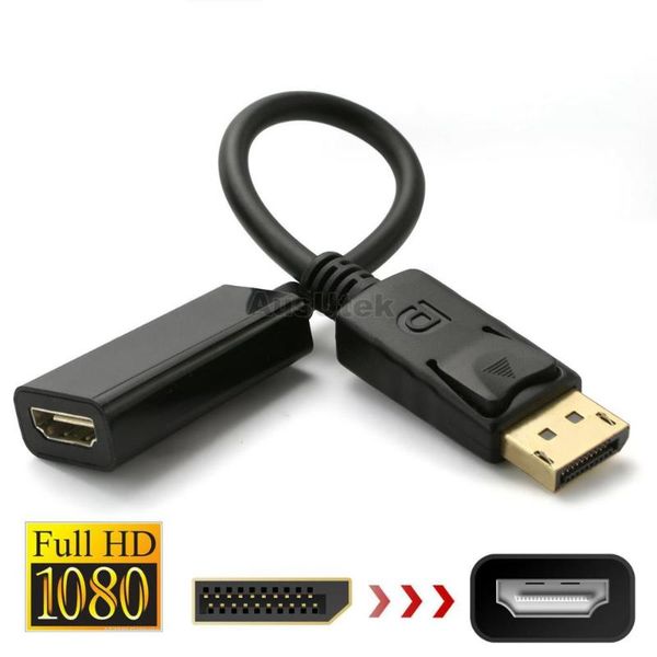 displayport dp to hdmi adapter male female cable full hd 1080p display port lead#50
displayport dp to hdmi adapter male female cable full hd 1080p display port lead#50