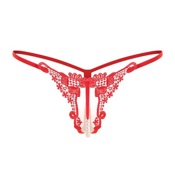 women's panties thong pearl massage embroidered underwear ladies hollow transparent temptation t pants, Black;pink
women's panties thong pearl massage embroidered underwear ladies hollow transparent temptation t pants, Black;pink
