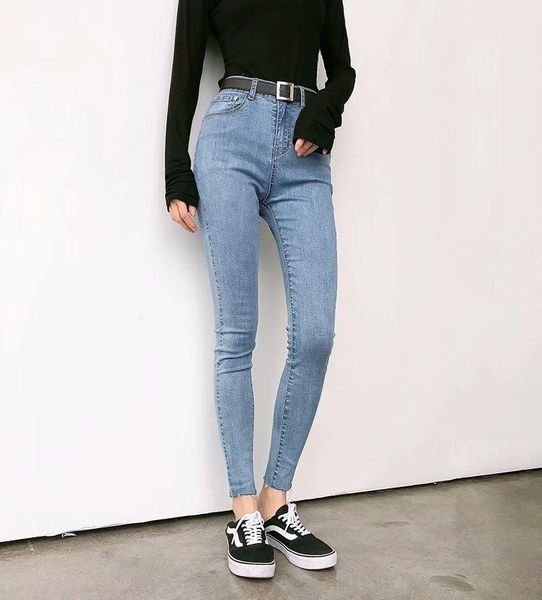 women's jeans 2021 autumn and winter basic section of the edge thin women, street stretch low waist tight feet women, Blue
women's jeans 2021 autumn and winter basic section of the edge thin women, street stretch low waist tight feet women, Blue