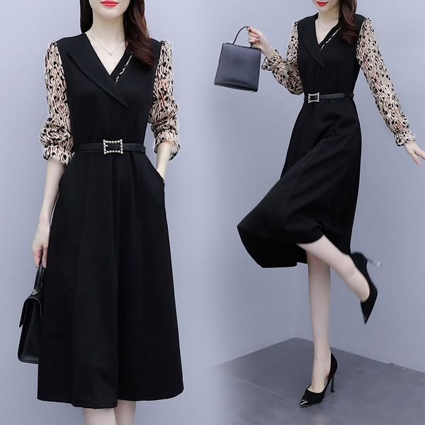 2020 autumn new fashion styleage reductionslim waisthigh-end gilded flocking autumn women's dressfashion women's clothing foreign, Black;gray
2020 autumn new fashion styleage reductionslim waisthigh-end gilded flocking autumn women's dressfashion women's clothing foreign, Black;gray
