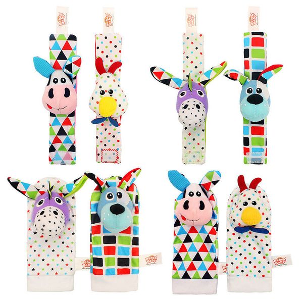 2 pcs set infant lovely stuffed animals wrist rattle cloth sock funny delvelopmental three-dimensional toy mobile phone case
2 pcs set infant lovely stuffed animals wrist rattle cloth sock funny delvelopmental three-dimensional toy mobile phone case