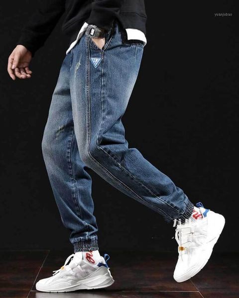 japanese style fashion joggers jeans men loose fit vintage designer denim harem pants streetwear bottom hip hop trousers w1301, Blue
japanese style fashion joggers jeans men loose fit vintage designer denim harem pants streetwear bottom hip hop trousers w1301, Blue