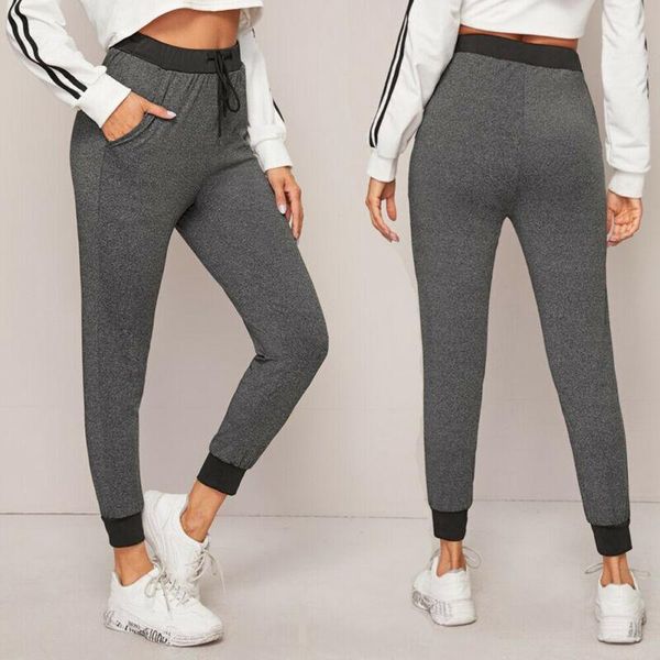 women high waist trousers ladies stretch fitness girl leggings joggers running gym sweatpants thin elastic sports pants1, White;red
women high waist trousers ladies stretch fitness girl leggings joggers running gym sweatpants thin elastic sports pants1, White;red