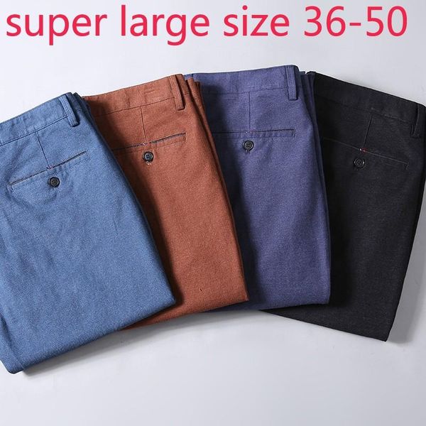 men's pants arrival fashion super large spring autumn men casual full length plus size 36 38 40 42 44 46 48 50, Black
men's pants arrival fashion super large spring autumn men casual full length plus size 36 38 40 42 44 46 48 50, Black