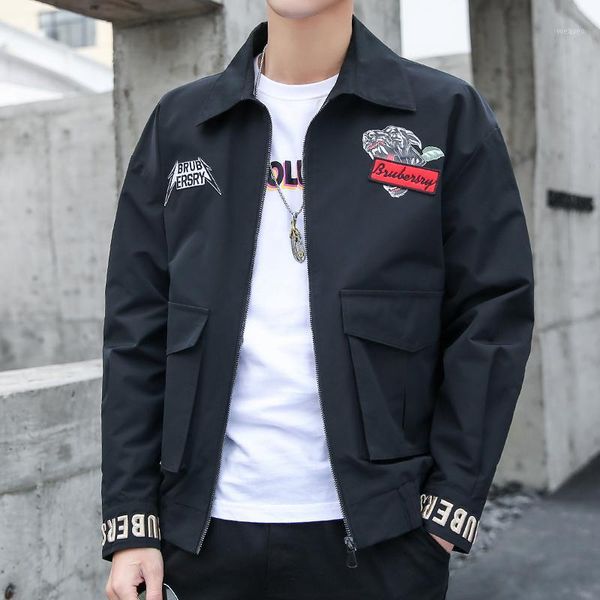 port& men bomber jacket thin slim long sleeve baseball jackets letter zipper windbreaker male outwear brand cloth1, Black;brown
port& men bomber jacket thin slim long sleeve baseball jackets letter zipper windbreaker male outwear brand cloth1, Black;brown