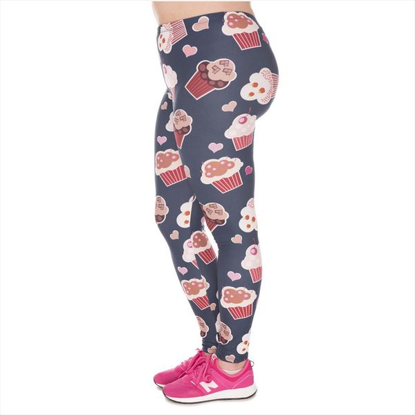 fashion large size leggings muffin printed high waist leggins plus size trousers stretch pants for plump women, Black
fashion large size leggings muffin printed high waist leggins plus size trousers stretch pants for plump women, Black