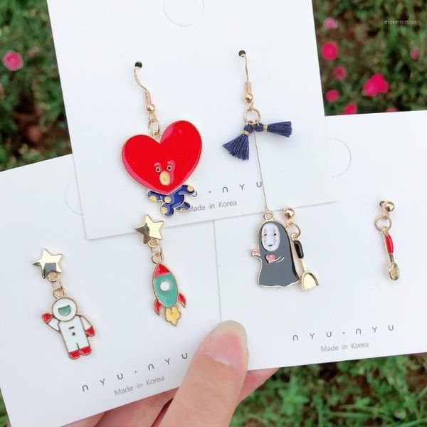 squerim new korean japan lovely universe planet star moon rocket drop earrings cartoon earring funny spoon for women girl gift1, Silver
squerim new korean japan lovely universe planet star moon rocket drop earrings cartoon earring funny spoon for women girl gift1, Silver