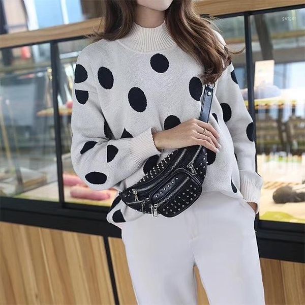 sheepskin rivet waist packs fashion wild small women waist bag1