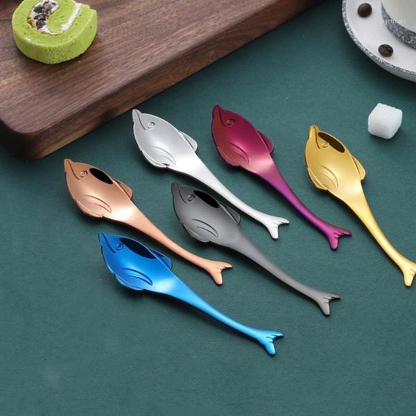 dolphin shape spoon long handle spoons flatware coffee stainless steel drinking tools accessories scoops creative coffee spoon@q1
dolphin shape spoon long handle spoons flatware coffee stainless steel drinking tools accessories scoops creative coffee spoon@q1