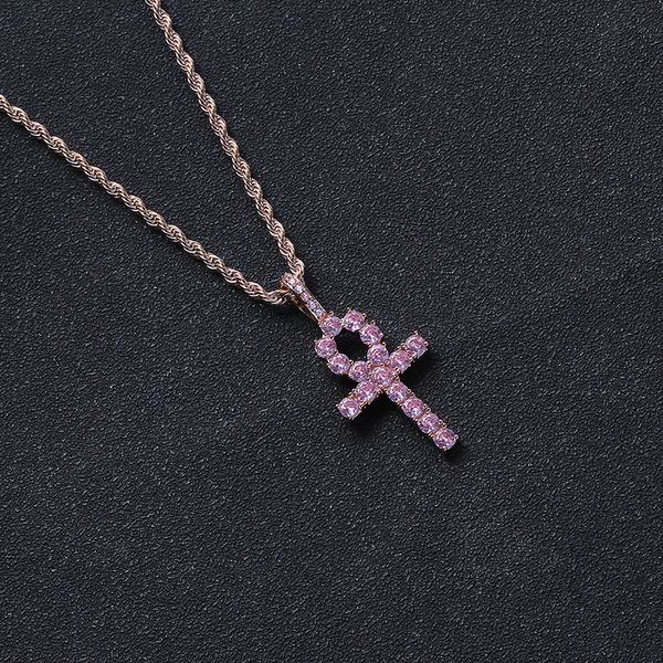 design necklace fashion pendant luxury jewelry hip hop powder zirconium solid cross egyptian anhe key of life, Silver
design necklace fashion pendant luxury jewelry hip hop powder zirconium solid cross egyptian anhe key of life, Silver