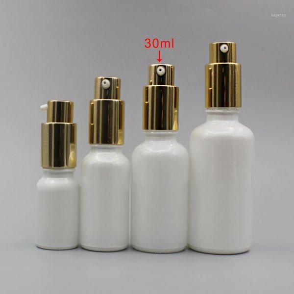 30ml pear white glass bottle with silver/gold/black lotion pump, 1oz body lotion glass bottle1
30ml pear white glass bottle with silver/gold/black lotion pump, 1oz body lotion glass bottle1