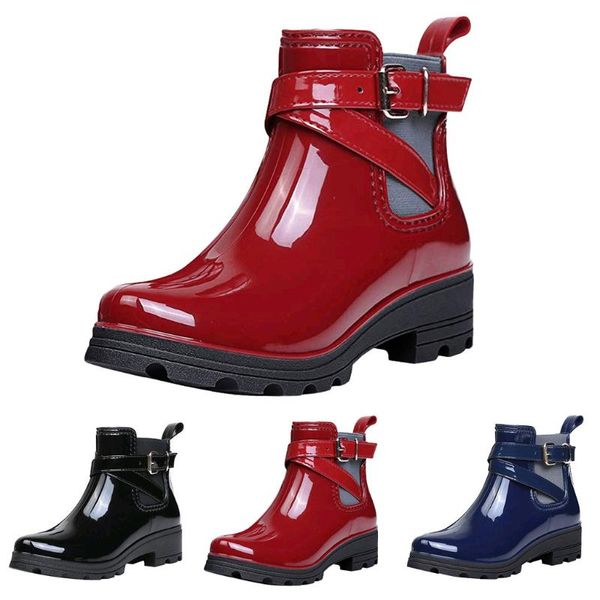 обувь женщины моды сапоги zapatos de mujer женская мода короткие сапоги дождь нескользящей обуви резинка для воды, Black
обувь женщины моды сапоги zapatos de mujer женская мода короткие сапоги дождь нескользящей обуви резинка для воды, Black
