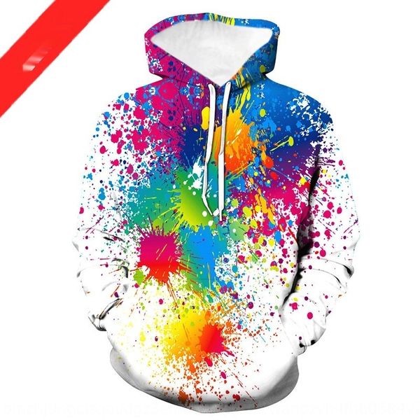 men's wear colorful 3d printing hooded in autumn and winter 2020 men's wear colorful 3d sweater digitaldigital digitaldigital prin, Black 
men's wear colorful 3d printing hooded in autumn and winter 2020 men's wear colorful 3d sweater digitaldigital digitaldigital prin, Black