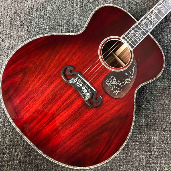 custom solid koa wood 43 inch jumbo gb body acoustic guitar abalone binding accept guitar oem
custom solid koa wood 43 inch jumbo gb body acoustic guitar abalone binding accept guitar oem