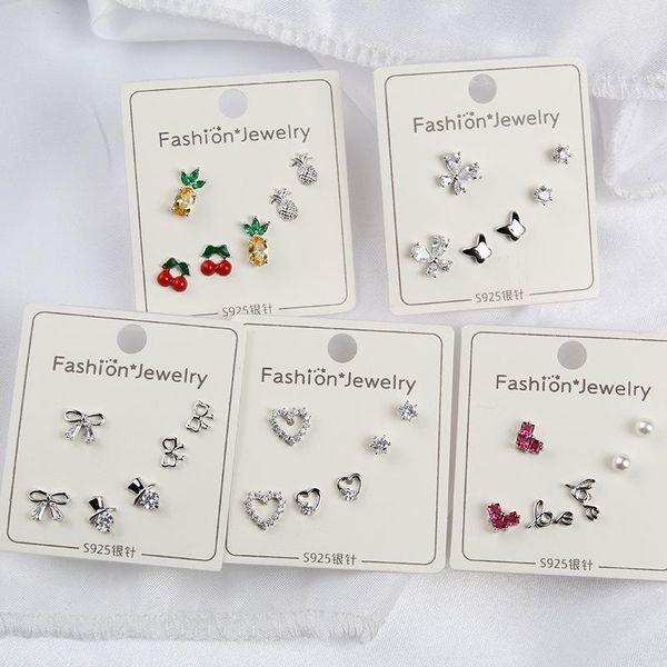 stud 26 styles star moon geometric 925 silver earrings set for women jewelry cubic zirconia earring girl pendientes gift, Golden;silver
stud 26 styles star moon geometric 925 silver earrings set for women jewelry cubic zirconia earring girl pendientes gift, Golden;silver