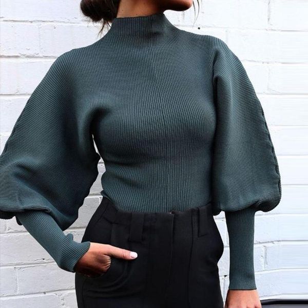 2020 new autumn and winter sweater female knitted long sleeve women's turtleneck knit sweater women high street full pullovers1, White;black
2020 new autumn and winter sweater female knitted long sleeve women's turtleneck knit sweater women high street full pullovers1, White;black