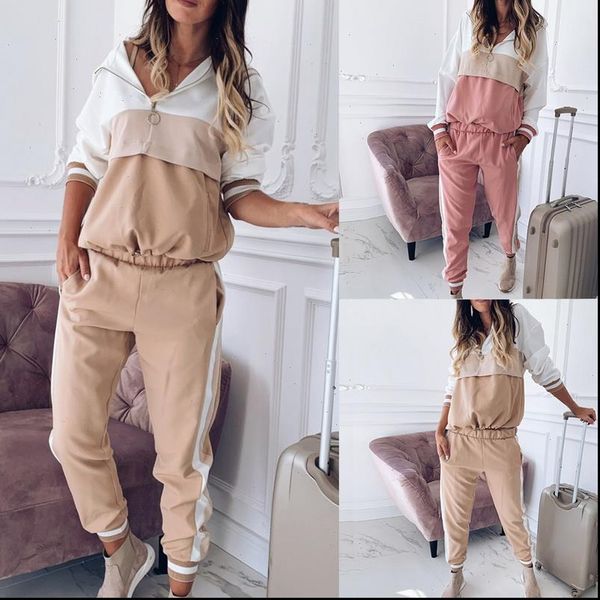 women 2 pcs running set 2021 spring striped hooded tracksuit workout clothes casual loose sweatshirts joggers suits sportswear, Gray
women 2 pcs running set 2021 spring striped hooded tracksuit workout clothes casual loose sweatshirts joggers suits sportswear, Gray