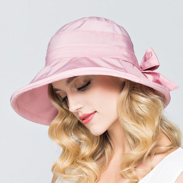 wide brim hats lady summer sun 5 color female visor bow cap sunbonnet large sunscreen folding fashion anti-uv beach b-7383, Blue;gray
wide brim hats lady summer sun 5 color female visor bow cap sunbonnet large sunscreen folding fashion anti-uv beach b-7383, Blue;gray