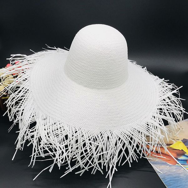 korean dongdaemun new straw hat womens spring/summer loose edge fashion straw hat womens beach vacation big brim straw hat outing, Blue;gray
korean dongdaemun new straw hat womens spring/summer loose edge fashion straw hat womens beach vacation big brim straw hat outing, Blue;gray