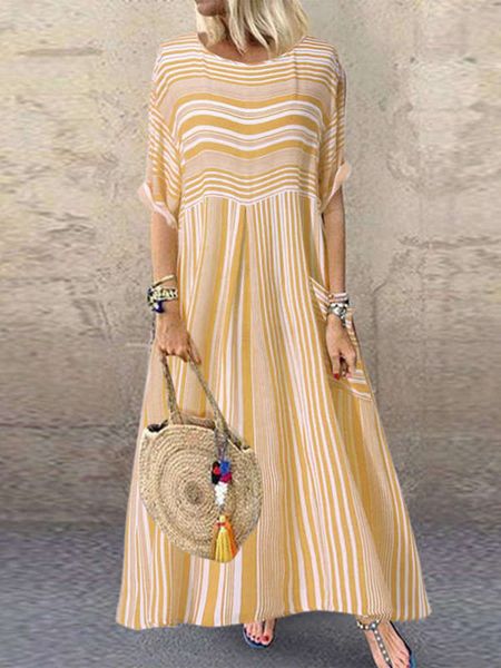 sleeve stripe short 2020 crew casual neck pocket dress long, Black;gray
sleeve stripe short 2020 crew casual neck pocket dress long, Black;gray