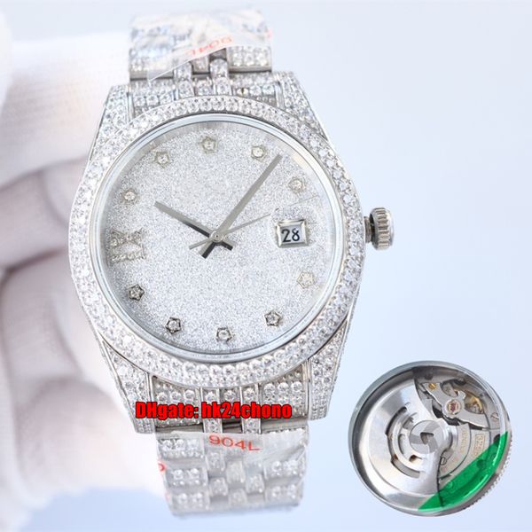 8 styles luxury watches 41mm datejust iced out full diamond cal.3255 automatic mens watch gypsophila dial 904l steel bracelet gents wristwat, Slivery;brown
8 styles luxury watches 41mm datejust iced out full diamond cal.3255 automatic mens watch gypsophila dial 904l steel bracelet gents wristwat, Slivery;brown