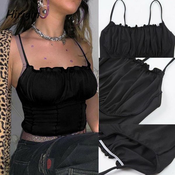 2021 sell summer women black vest fashion sleeveless strapless solid ruffles crop pullovers ladies tanks women camisole, White
2021 sell summer women black vest fashion sleeveless strapless solid ruffles crop pullovers ladies tanks women camisole, White