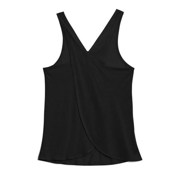 u-neck blouse sleeveless loose summer blouse cross women vest fitness sports body breathable quick-drying shirt casual wear, White;black
u-neck blouse sleeveless loose summer blouse cross women vest fitness sports body breathable quick-drying shirt casual wear, White;black
