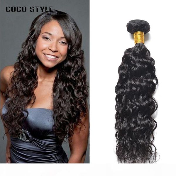 brazilian water wave human hair bundles weave 8-28 inches remy hair extension double weft can be colored ing, Black
brazilian water wave human hair bundles weave 8-28 inches remy hair extension double weft can be colored ing, Black