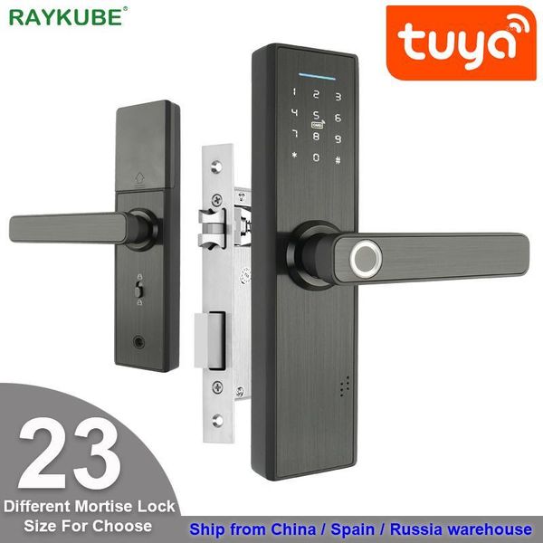 raykube wifi electronic door lock with tuya app remotely / biometric fingerprint / smart card password key unlock fg5 plus1
raykube wifi electronic door lock with tuya app remotely / biometric fingerprint / smart card password key unlock fg5 plus1