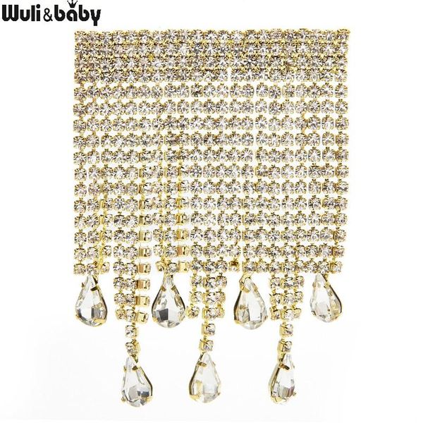 wuli&baby waterdrop rhinestone tassel brooches 2021 new 2-color weddings party office brooch pins gifts, Gray
wuli&baby waterdrop rhinestone tassel brooches 2021 new 2-color weddings party office brooch pins gifts, Gray